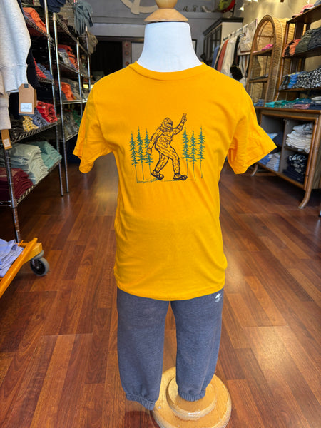 Bigfoot Giving Peace Sign - youth
