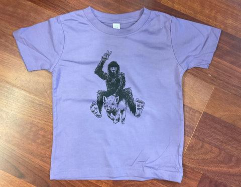 Bigfoot Riding a Pig - Youth