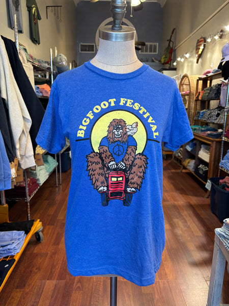 Bigfoot on Tractor