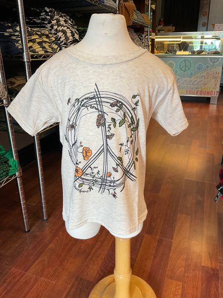 Youth - Floral Peace Sign
