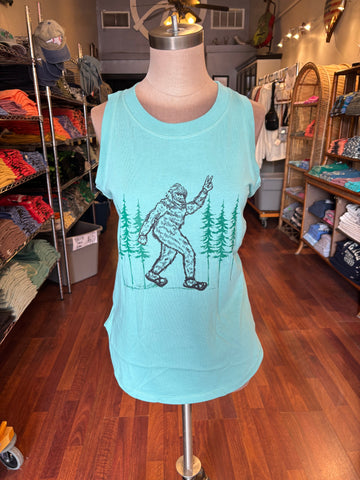 Bigfoot giving a Peace Sign - Tank