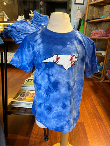 Youth and Toddler NC Baseball- Tie Dye