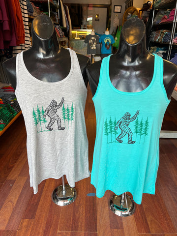 Bigfoot giving a Peace Sign - Tank