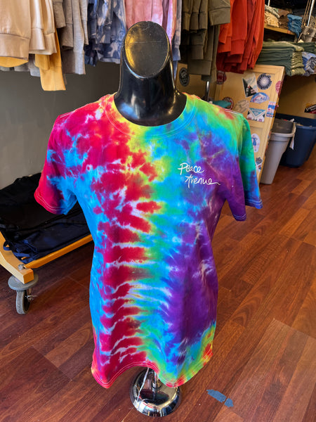Tree with Roots - Tie Dye