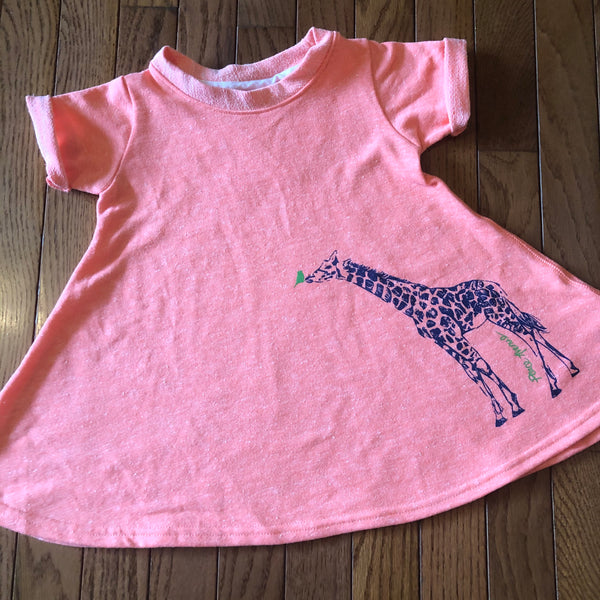 Toddler & Youth Giraffe Dress