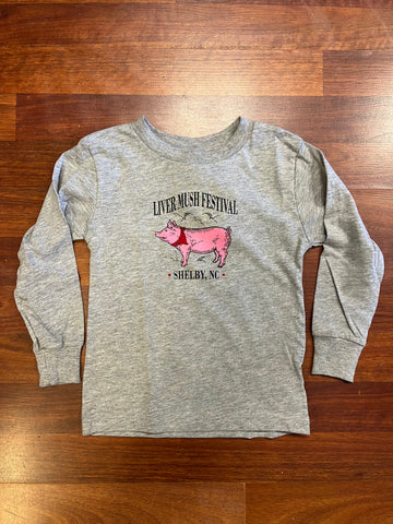 Toddler Long Sleeve Livermush T-Shirt